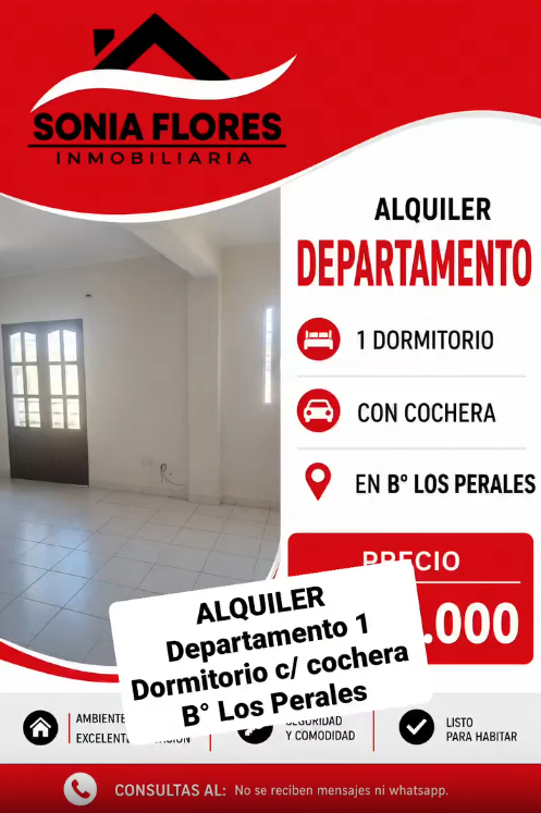 DEPARTAMENTO en Barrio Los Perales